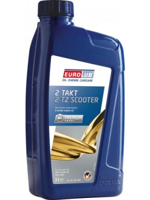 Eurolub 2 TZ Scooter teilsynthetisches 2 Takt Motorrad Motoröl 1l