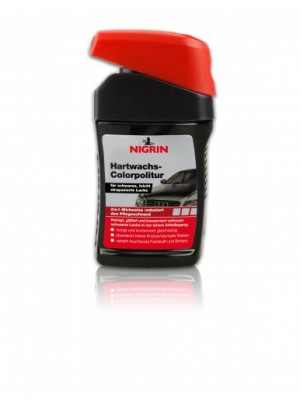 Nigrin Hartwachs-Colorpolitur schwarz 300ml