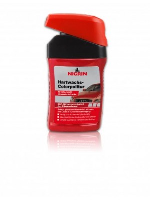 Nigrin Hartwachs-Colorpolitur rot 300ml