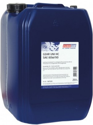 Eurolub Gear Uni HC SAE 80W-90 20l Kanister