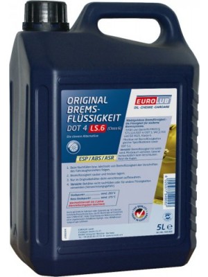 Eurolub Bremsflüssigkeit DOT4 LS.6 (CLASS6) 5l