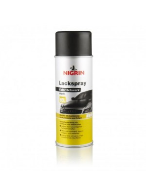 Nigrin Lackspray schwarz matt 400 ml