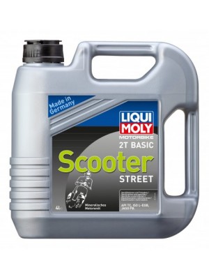 Liqui Moly Motorbike 2T Basic Scooter Street mineralisches Motorrad Motoröl 4l