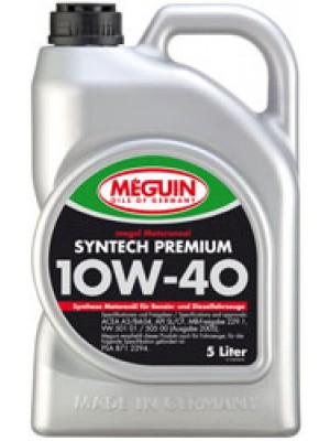 Meguin Megol Diesel & Benziner Motoröl Syntech Premium SAE 10W-40 5l