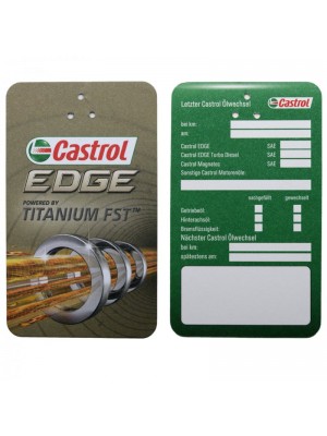 Castrol Ölzettel Anhänger 1Stk.