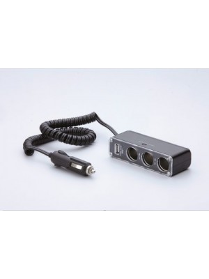 Unitec Auto 3-fach Steckdose mit USB 2.0