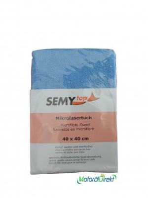 Microfaser-Tuch 40x40cm blau "SEMYTop"