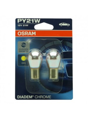 Osram PY21W 12V 21W BAU15s Diadem Chrome 2st. Blister
