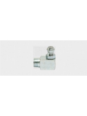 Hydraulikschmiernippel H3 4kant Winkelstellung M8 x 1, verzinkt, DIN 71412 5Stk.
