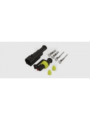 Superseal Steckverbinder-Set 1-polig, 1 x 1,5 mm², DIN 40050-9