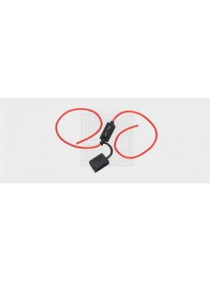 Sicherungshalter für Flachstecksicherungen, mit Kabel 2-25A /2,5mm² 1Stk.