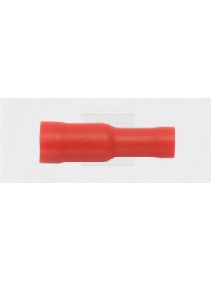 Rundsteckhülse 4/0,5-1,5mm², rot 5Stk.