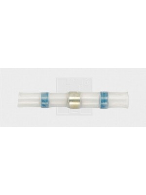 Lötstoßverbinder mit thermoplastischem Ring 2 - 4 mm², blau 2Stk.