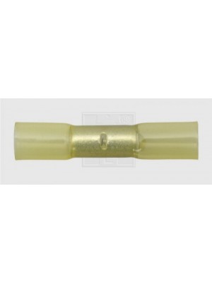 Wärmeschrumpfstoßverbinder 4 - 6 mm², gelb 2Stk.