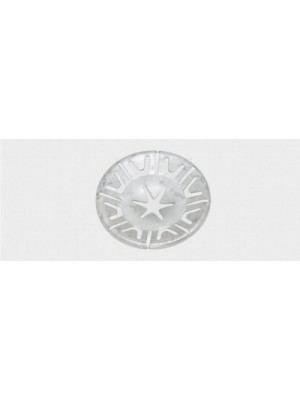 Klemmscheibe VAG, silber, Metall 8Stk.