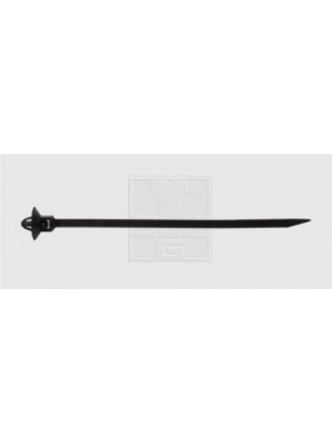 Kabelband mit Fuss VAG, schwarz 5Stk.