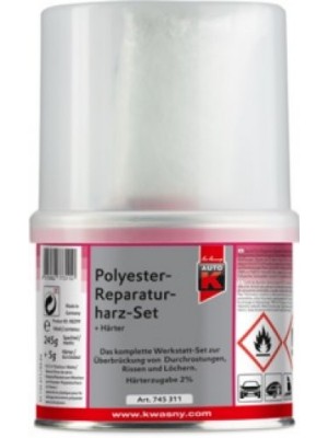 AUTO-K Polyester Reparatur - Harz Set 250g