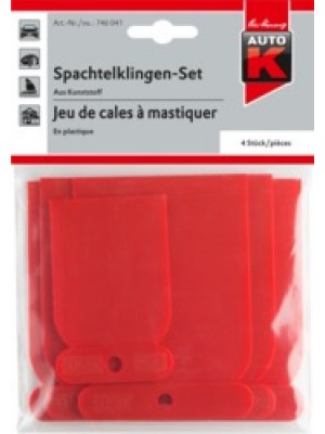 AUTO-K Spachtelklingen Set Plastik