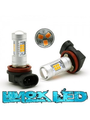 LED Nebelscheinwerfer Birne Lampe H11 4G Orange
