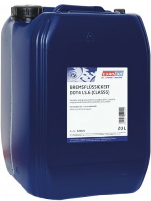 Eurolub Bremsflüssigkeit DOT4 LS.6 (CLASS6) 20l Kanister