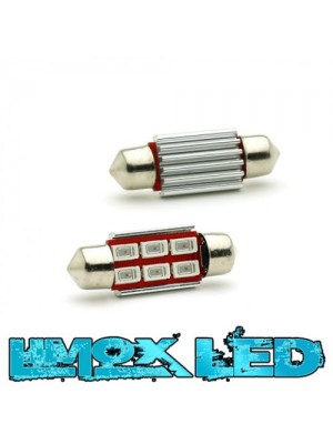 Soffitte C5W 36mm 6x 5630 SMD Grün