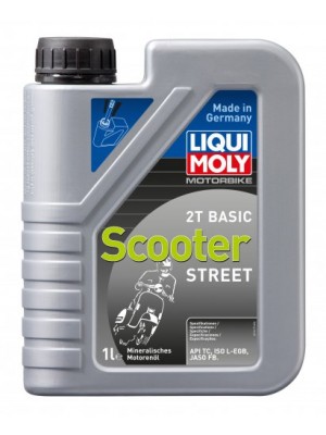 Liqui Moly Motorbike 2T Basic Scooter Street mineralisches Motorrad Motoröl 1l