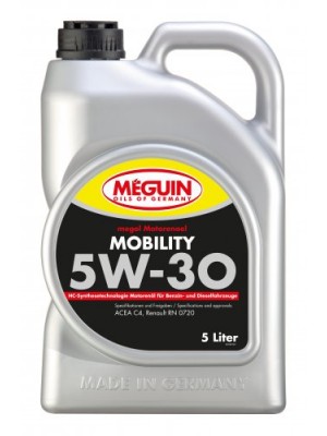 Meguin megol 3182 Motoröl Mobility SAE 5W-30 5l