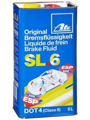 ATE Original Bremsflüssigkeit SL.6 DOT 4 - 5 Liter