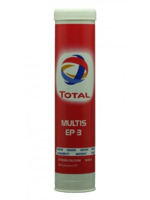 Total Multis EP 3 Mehrzweck-Hochdruckfett (EP-Lithium/Calcium-Schmierfette | MB 267.0) Braun 400g