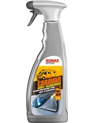 SONAX CARAVAN Acryl+GlasReiniger NEU 750 ml schonend streifenfreie Sauberkeit für Glas, Fenster aus Acryl & Touchscreen-Displays | Art-Nr. 07384000