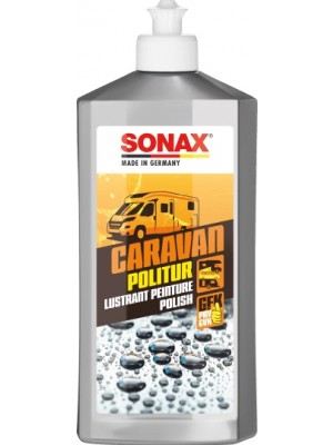 SONAX CARAVAN Politur 500 ml zum Glätten verwitterter & matter Lacke & GFK | Art-Nr. 07022000