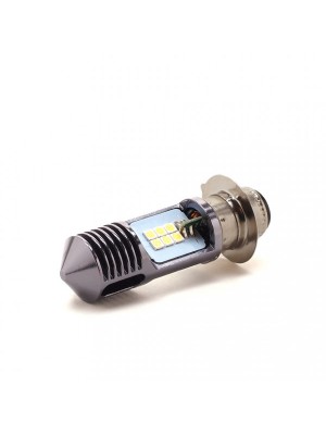 LED Metalsockel P15D 12x 3030 SMD Weiß 18 Watt