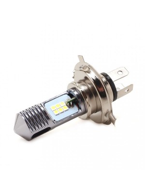 LED Motorrad H4 P43T 12x 3030 SMD Weiß 18 Watt