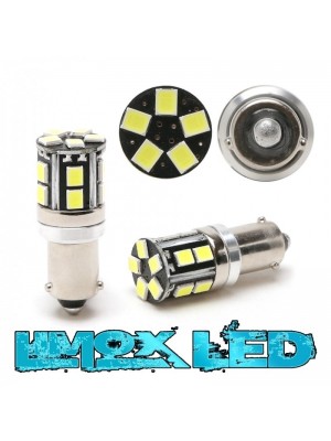 LED BAY9S H21W 15x 2835 SMD Weiß