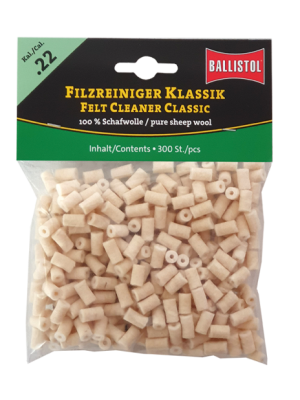 Ballistol Filzreiniger Klassik, Kal. .22, 300 Stück