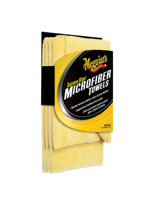 Meguiars Supreme Shine Microfiber 3er Pack (gestrickt)