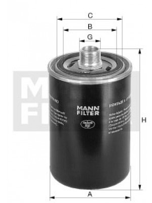 MANN-FILTER WD 940/4 - Hydraulikfilter, Automatikgetriebe