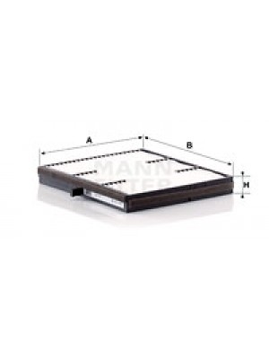 MANN-FILTER CU 1719 - Filter, Innenraumluft