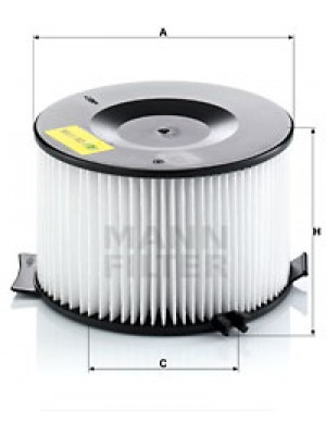 MANN-FILTER CU 1738 - Filter, Innenraumluft