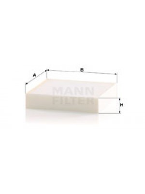 MANN-FILTER CU 1830 - Filter, Innenraumluft