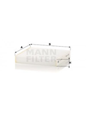 MANN-FILTER CU 20 006 - Filter, Innenraumluft
