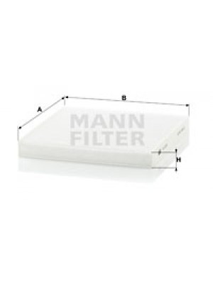 MANN-FILTER CU 2132 - Filter, Innenraumluft