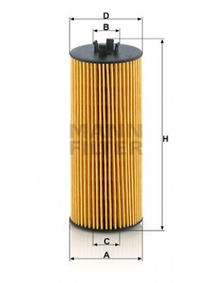 MANN-FILTER HU 6008 z - Ölfilter