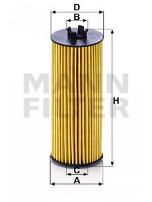 MANN-FILTER HU 6009 z - Ölfilter
