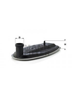 MANN-FILTER H 182 KIT - Hydraulikfilter, Automatikgetriebe