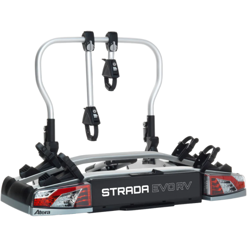 Atera Strada Evo RV Heckfahrradträger für 2 Bikes silber
