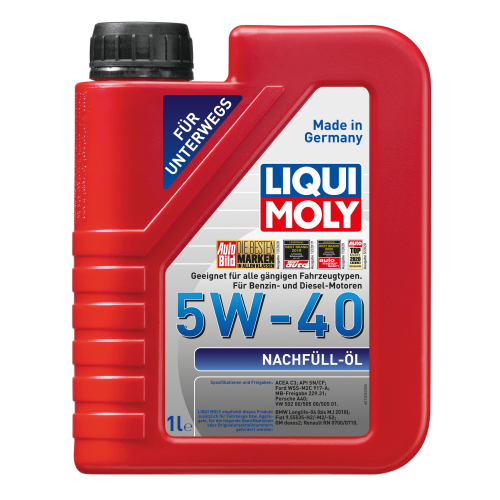 Liqui Moly Nachfüll Öl 5W-40 Motoröl 1l