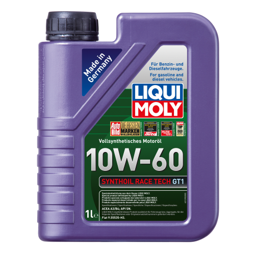 Liqui Moly Synthoil Race Tech GT1 10W-60 Motoröl 1l