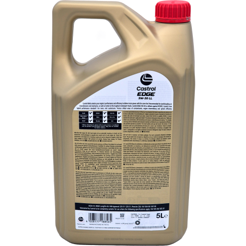 Castrol Edge 5W-30 LL Motoröl 5l Kanister