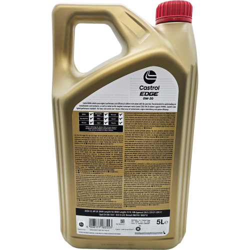 Castrol Edge 0W-30 Motoröl 5l Kanister (ex. FST)